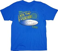 CSI Crime Scene Investigation I Ate the Evidence T-shirt Tee