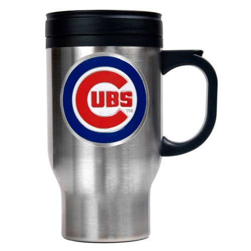 MLB Chicago Cubs Stainless Steel Travel Mug (Primary Logo) at Amazon.com