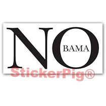 NoBama - Say No to Barack Obama Bumper Sticker