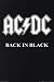 AC/DC (Back in Black) Music Poster Print - 24x36