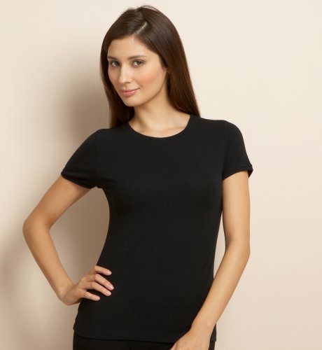Skinkind&trade; Plain Round Neck Top
