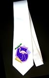 Party Decoration Necktie with flamingo, bird, animal, pink