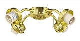 Ellington Four Light Fitter in Bright Brass