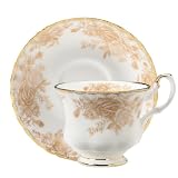 Royal Doulton-Royal Albert Old Country Roses Gold Teacup and Saucer Set