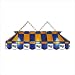 Imperial St. Louis Rams Licensed 40-Inch Rectangular Stained Glass Billiard Table Light
