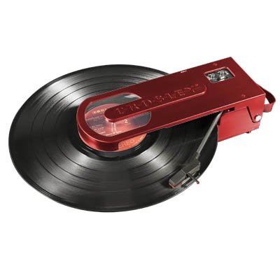 Crosley Revolution Portable Turntable Color: Red