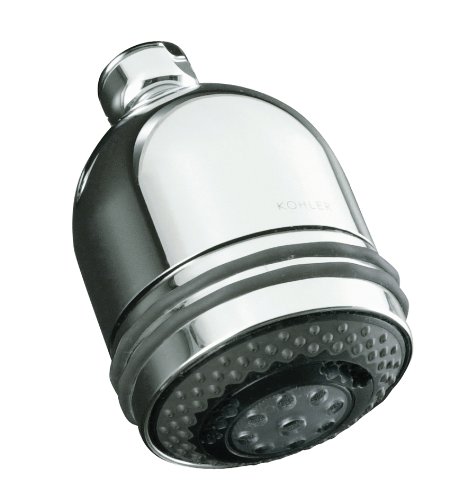 Kohler K-8507-CP MasterShower Three-Way Showerhead, Polished Chrome