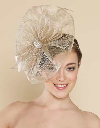 Accessorize Womens Ascot Fluted Disc With Bow
