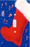 Christmas Stocking Decorative Switchplate Cover