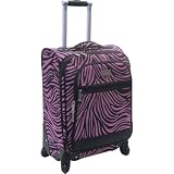 Nicole Miller NY Luggage 20 Wild Zebra Exp. Spinner