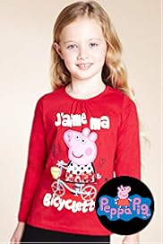Pure Cotton Peppa Pig Long Sleeve Top