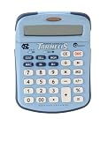 Collegiate Series 00513 UNIVERSITY OF NORTH CAROLINA Solar-Powered Calculator with School Logo and Colors