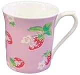 Review Churchill China (UK) Ltd  / Cath Kidston Mug - Strawberry Pink Royale shape