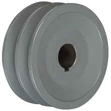 TB Woods 2AK3234 FHP Bored-To-Size, 3.25" Outside Body Diameter, 0.75" Bore Diameter V-Belt Sheave