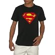 LIMITED COLLECTORS EDITION: Mens SUPERMAN / DC Comics Superhero T-Shirt / Tee - Black