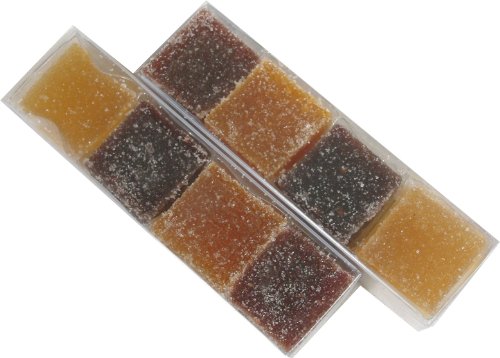 Paris Caramels Pates de fruits favor size 2 x 4 pc.