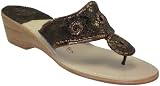 Jack Rogers Navajo Bone Brown Riviera Society Medium Mid Wedge Thong Sandals 41v64 mhE1L. SL160 Jack Rogers Navajo Bone Brown Riviera Society Medium Mid Wedge Thong Sandals