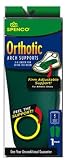 Spenco Orthotic Arch Supports 3/4 Length, Available in Various Adult Sizes