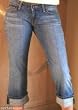 People's Liberation Women's Jeans Bella Capri in Medium Wash