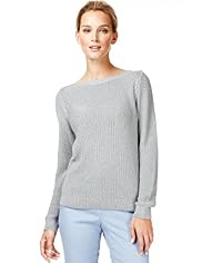 Autograph Honeycomb Knitted Jumper