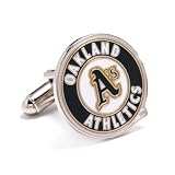 Officially Licensed MLB Oakland Athletics Cufflinks
