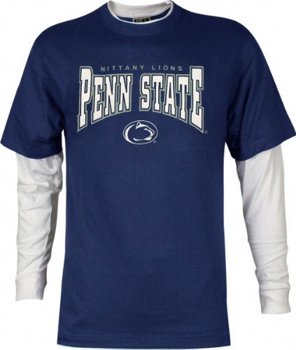 Buy Penn State Nittany Lions Walk On Double Layer Long Sleeve Shirt
