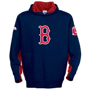 Boston Red Sox Youth ''V'' Fleece Hooded Sweatshirt