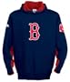 Boston Red Sox Youth ''V'' Fleece Hooded Sweatshirt - Small (8)