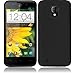 For ZTE Majesty Z796C Silicone Jelly Skin Cover Case (Black)