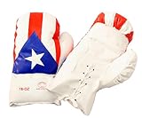 16oz Puerto Rico Flag Boxing Gloves Good Quality