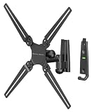 Level Mount AISOA Small Single Arm Tilt/Pan LCD Mount (Black)