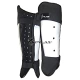Splay Club Hockey Shin Pads - (White) Small