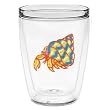 Caribbean Hermit Crab 16 oz Insulated Beverage Tumbler, Clear
