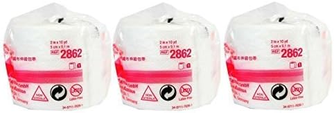 3m 2862 Medipore H Soft Cloth Surgical Tape 2" x 10 Yards - 3 Rolls by 3M