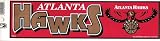 ATLANTA HAWKS NBA bumper sticker