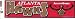 ATLANTA HAWKS NBA bumper sticker