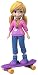 Polly Pocket Active Pose Doll, Skateboard Polly