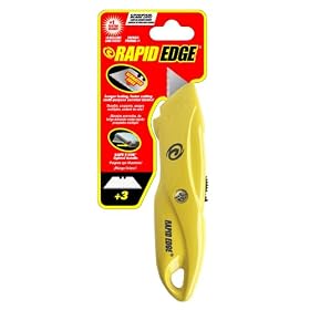 Rapid Tools RT00001 Rapid Edge Utility Knife with LED Light for Close-Quarters by Rapid Tools