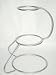 S Shape Wedding Cake Stand