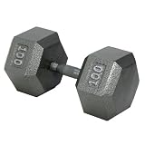 Hex Dumbbell w/ Ergo Handle 100 lb Sold Per EACH