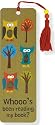 Owls Beaded Bookmark