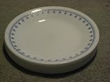 Set of 6 - Vintage 1970s Corning Corelle Livingware " Snowflake Blue " 7 Inch Bread / Dessert Plates