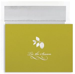 Tis The Season On Green Holiday Cards -
