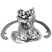 Cool Frog Novelty 1 Cup Tea Infuser + Stand S/S