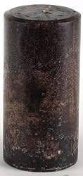 3" x 6" Mottled Pillar, Patchouli Vanilla