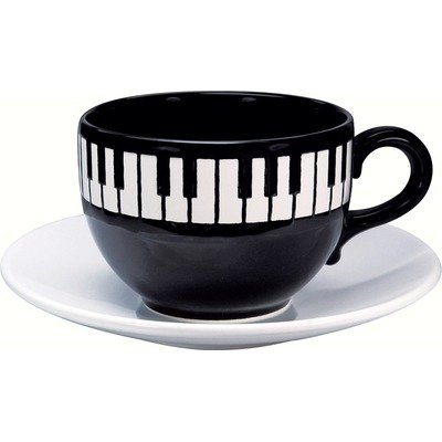 Jumbotasse Set 500 ml Klavier