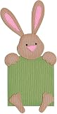 QuicKutz KS-0412 2 by 2-Inch Dies, Peek-A-Boo Bunny