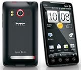 BLACK HTC EVO 4G FULLY FLASH FOR CRICKET WITH MMS AND 3G DATA
