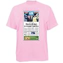 USA Today "Obama pledges to remake America" Pink T-shirt
