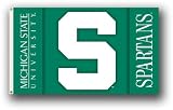 Michigan State University Spartans Large House Flag